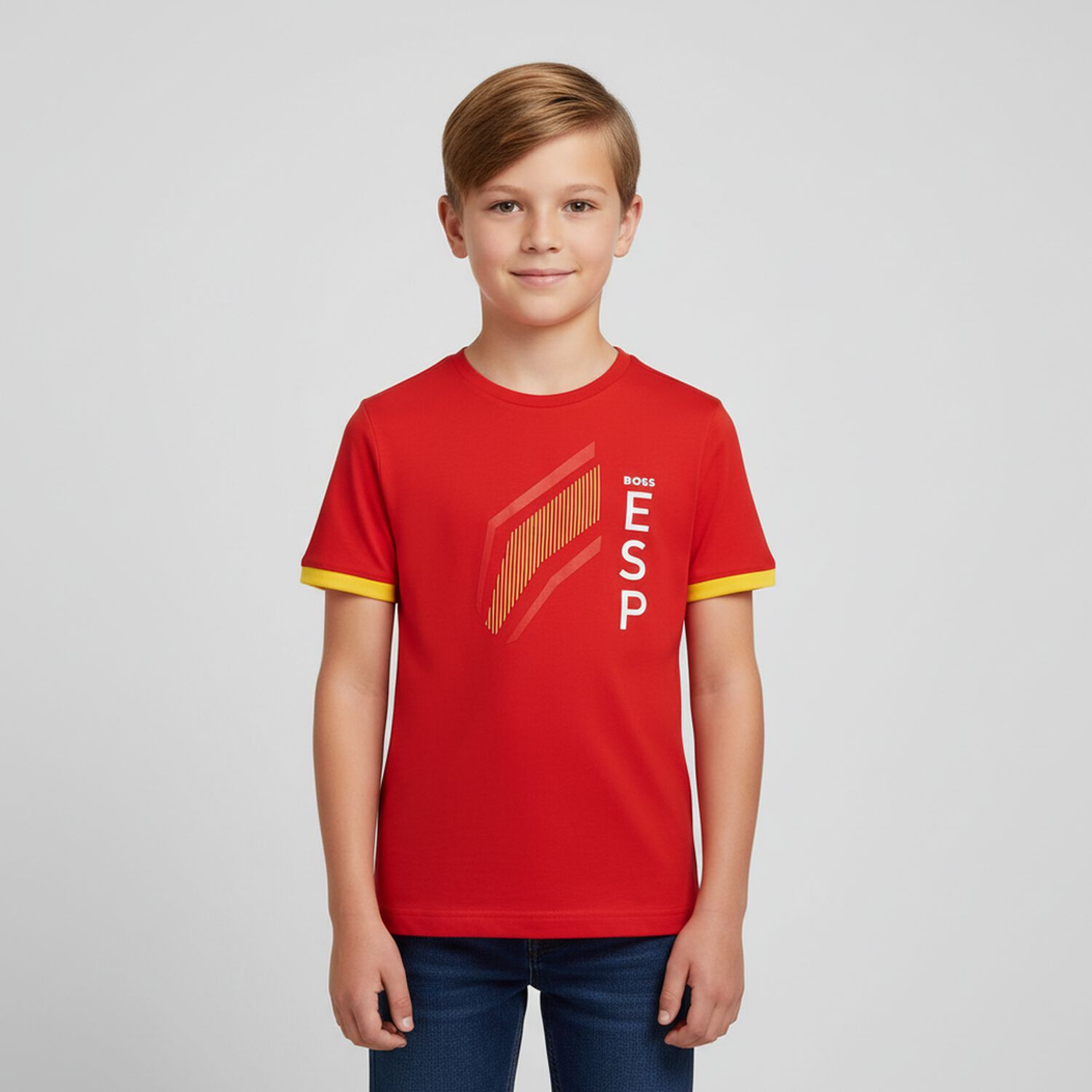 Red Logo T-Shirt, 4, hi-res