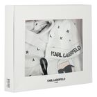 Baby Boys White & Black Babygrow Gift Set, 1, hi-res