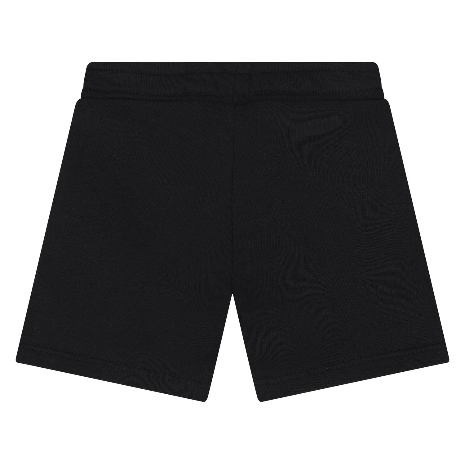 Younger Boys Black Logo Shorts, 2, hi-res