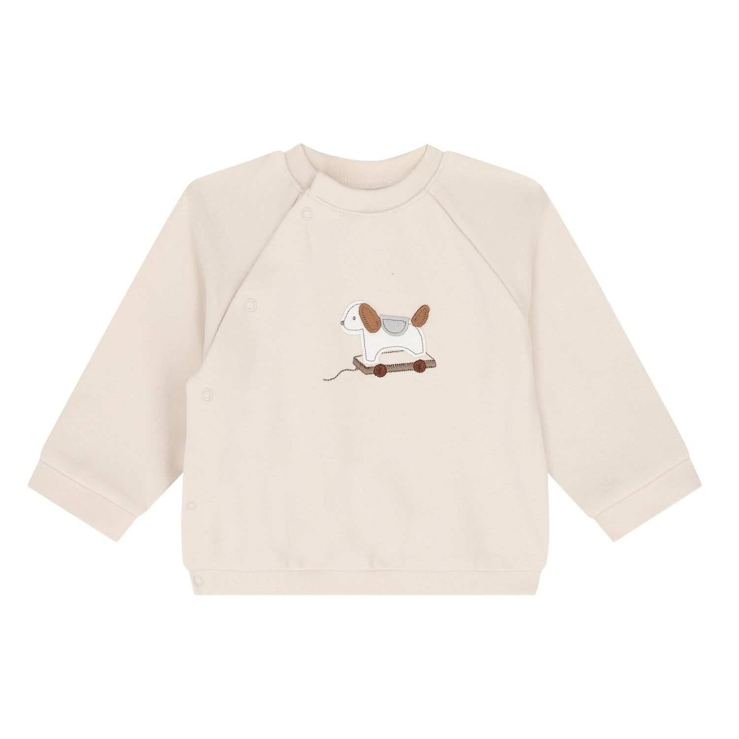 Baby Boys Ivory, Beige & Grey Tracksuits ( 2-Pack ), 1, hi-res