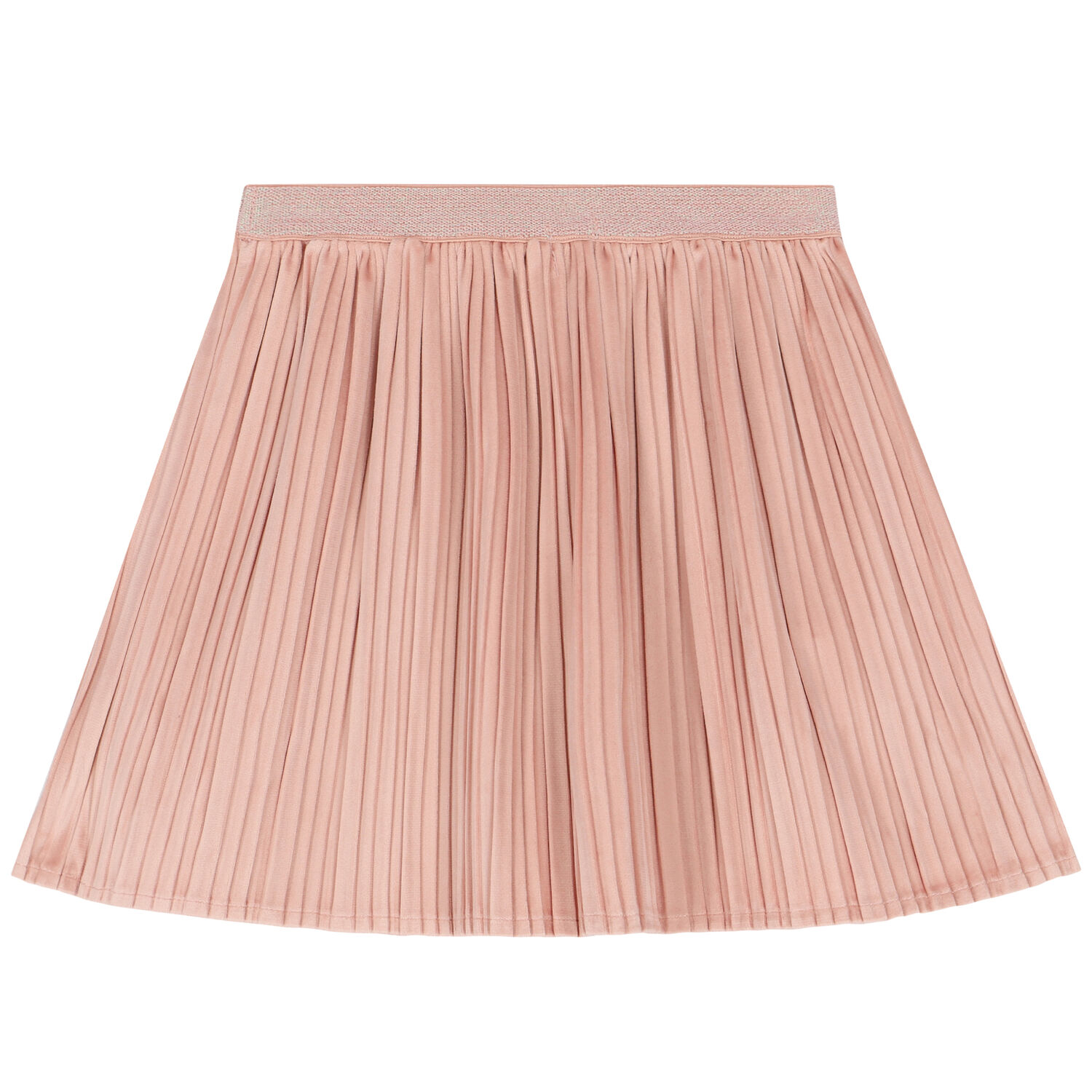 Girls Pink Pleated Skirt, 3, hi-res image number null