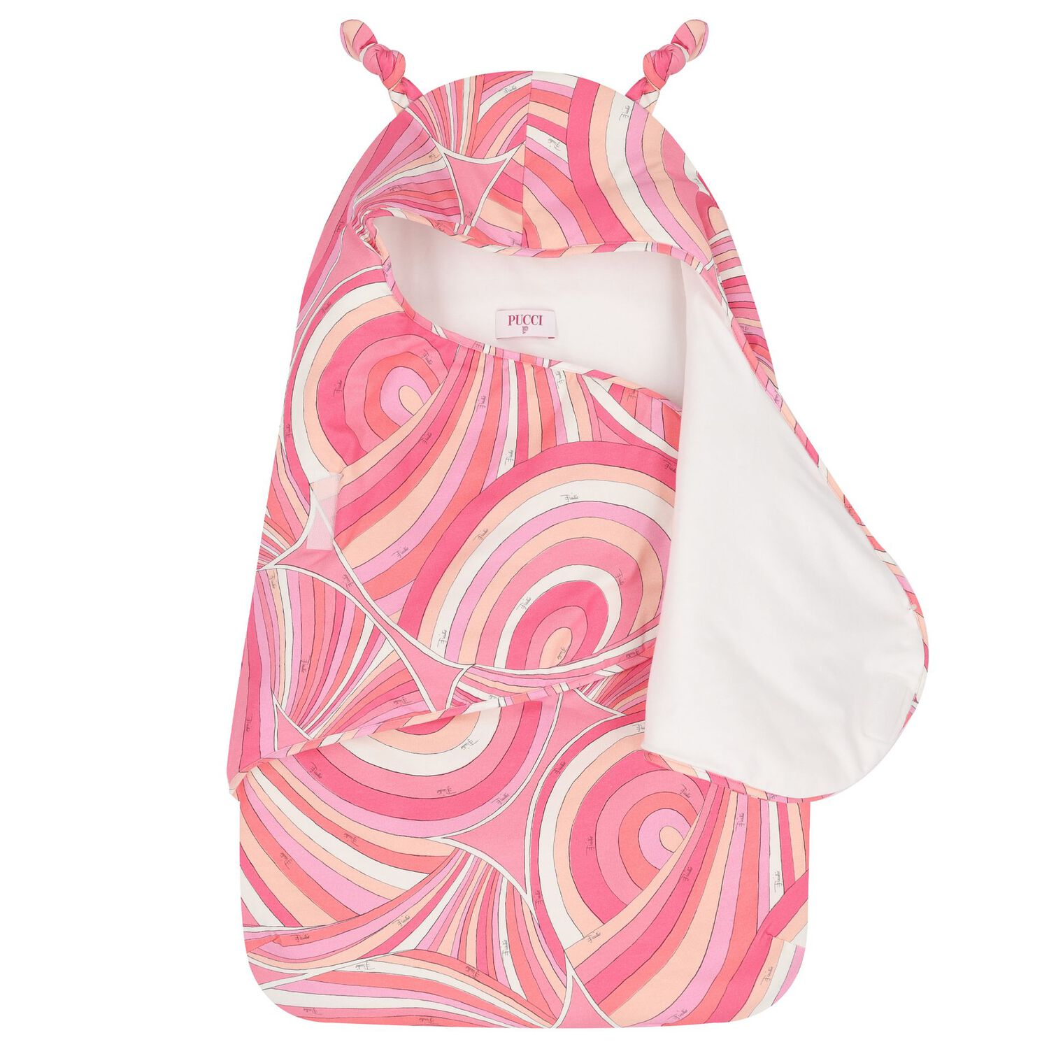 Baby Girls Pink & Ivory Iride Nest, 2, hi-res