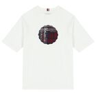 Boys White Logo T-Shirt, 1, hi-res