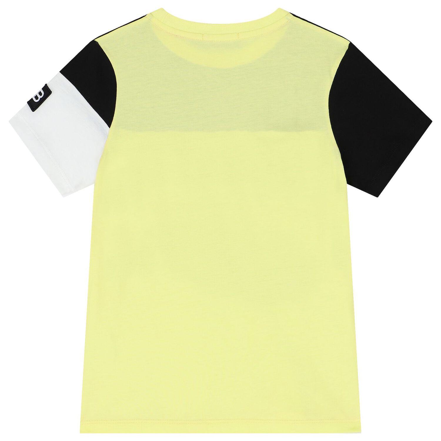 Boys Yellow, White & Black Logo T-Shirt, 1, hi-res image number null