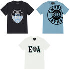 Boys Navy, Ivory & Blue Logo T-Shirts ( 3-Pack ), 1, hi-res