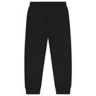 Boys Beige & Black Logo Tracksuit, 1, hi-res