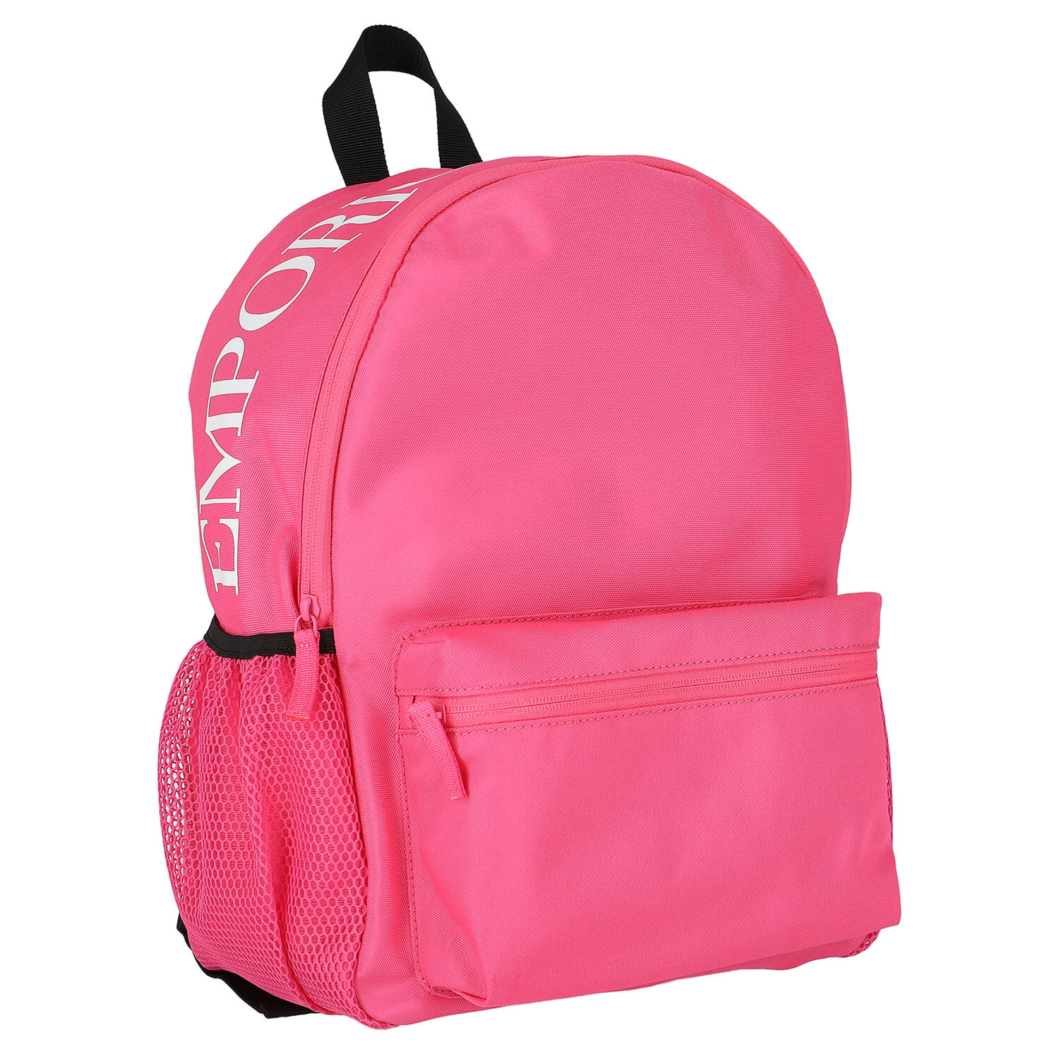 Girls Pink Logo Backpack, 2, hi-res