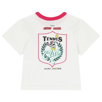 Girls White Disney T-Shirt
