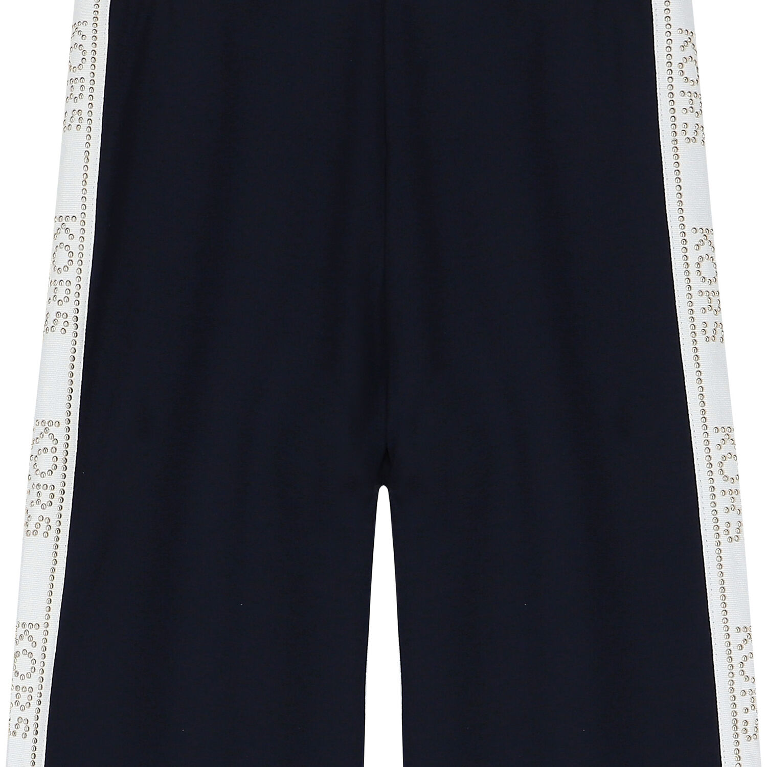 Girls Navy Blue Logo Joggers, 1, hi-res