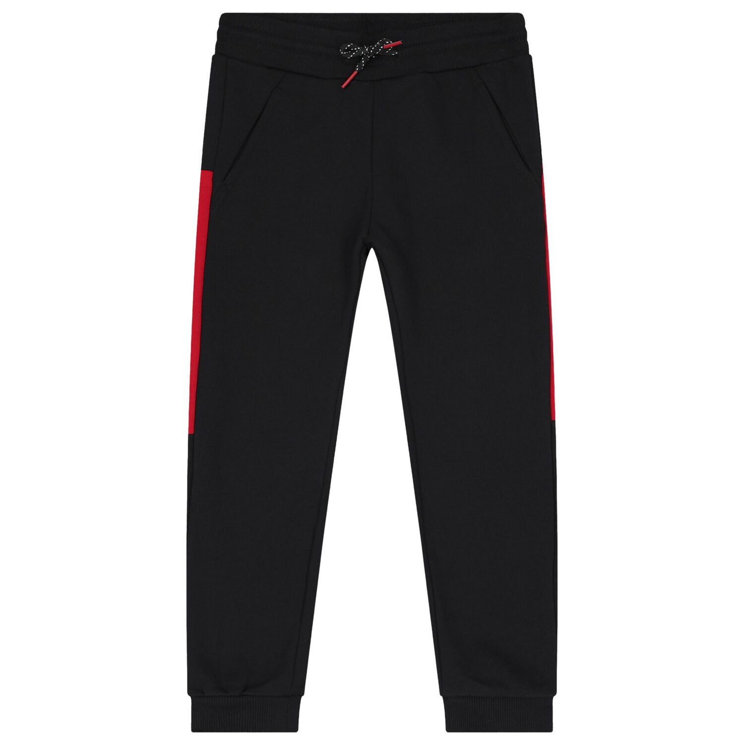 Boys Red, Grey & Black 3 Piece Tracksuit Set, 2, hi-res image number null