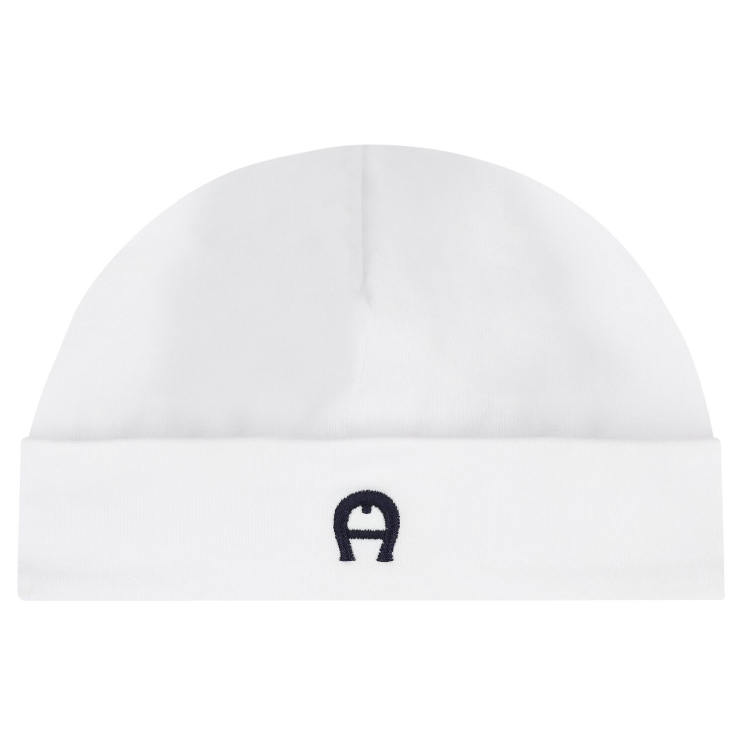 Baby Boys White Logo Hat, 1, hi-res image number null