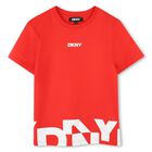Boys Red Logo T-Shirt, 1, hi-res