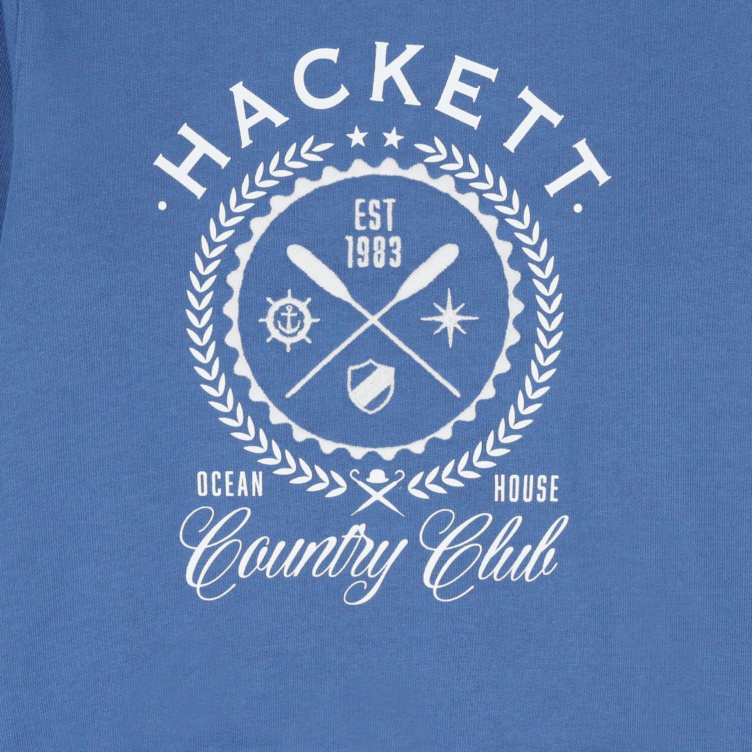 Boys Blue Logo Sweatshirt, 1, hi-res