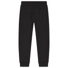 Boys Black Logo Joggers, 1, hi-res