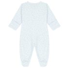 Baby Boys White and Blue Stars Babygrow Gift Set, 2, hi-res