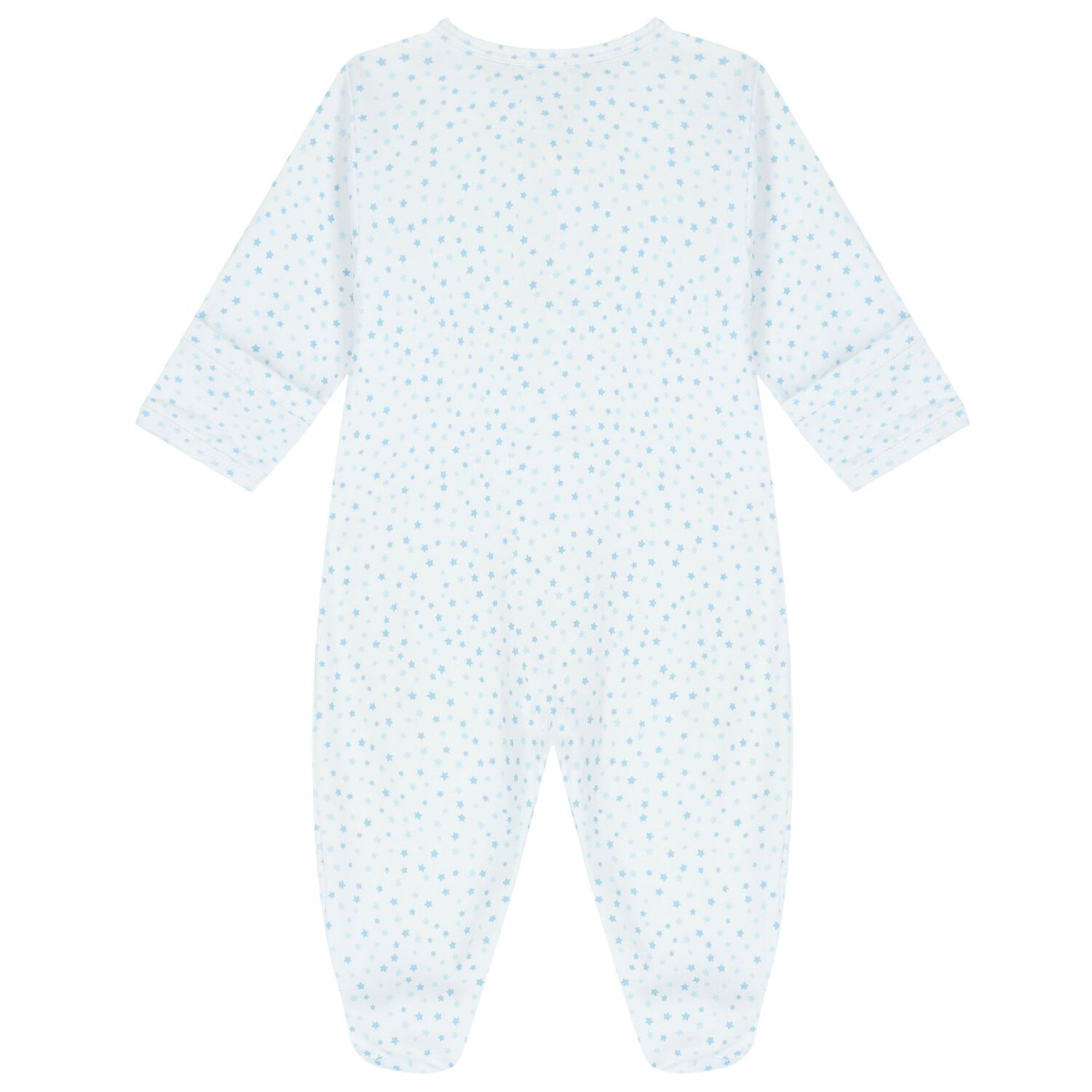 Baby Boys White and Blue Stars Babygrow Gift Set, 2, hi-res image number null