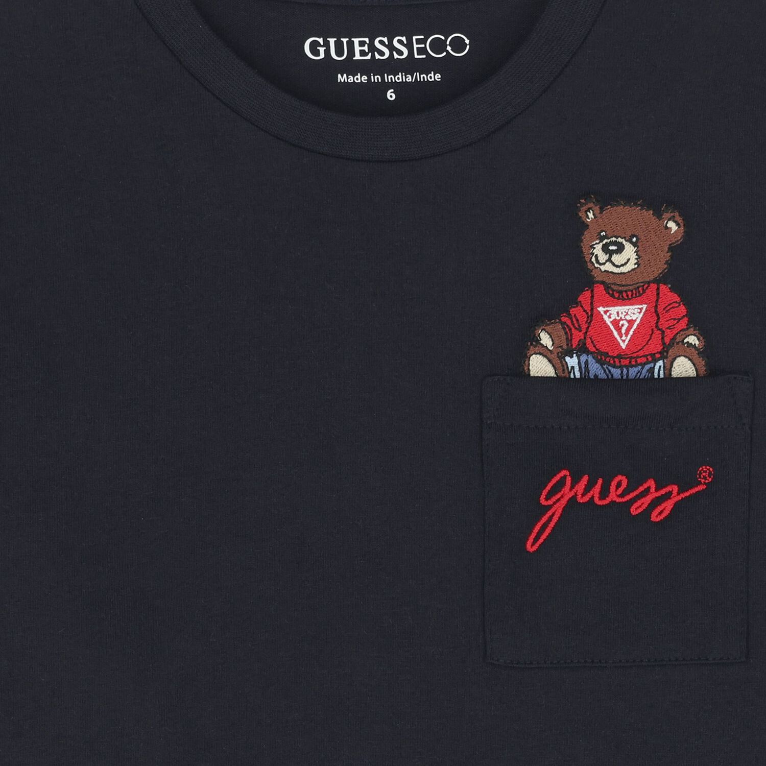 Navy Blue Teddy Bear T-Shirt, 2, hi-res