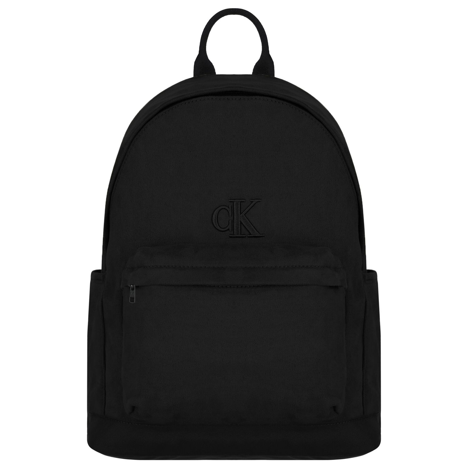 Black Logo Backpack, 1, hi-res