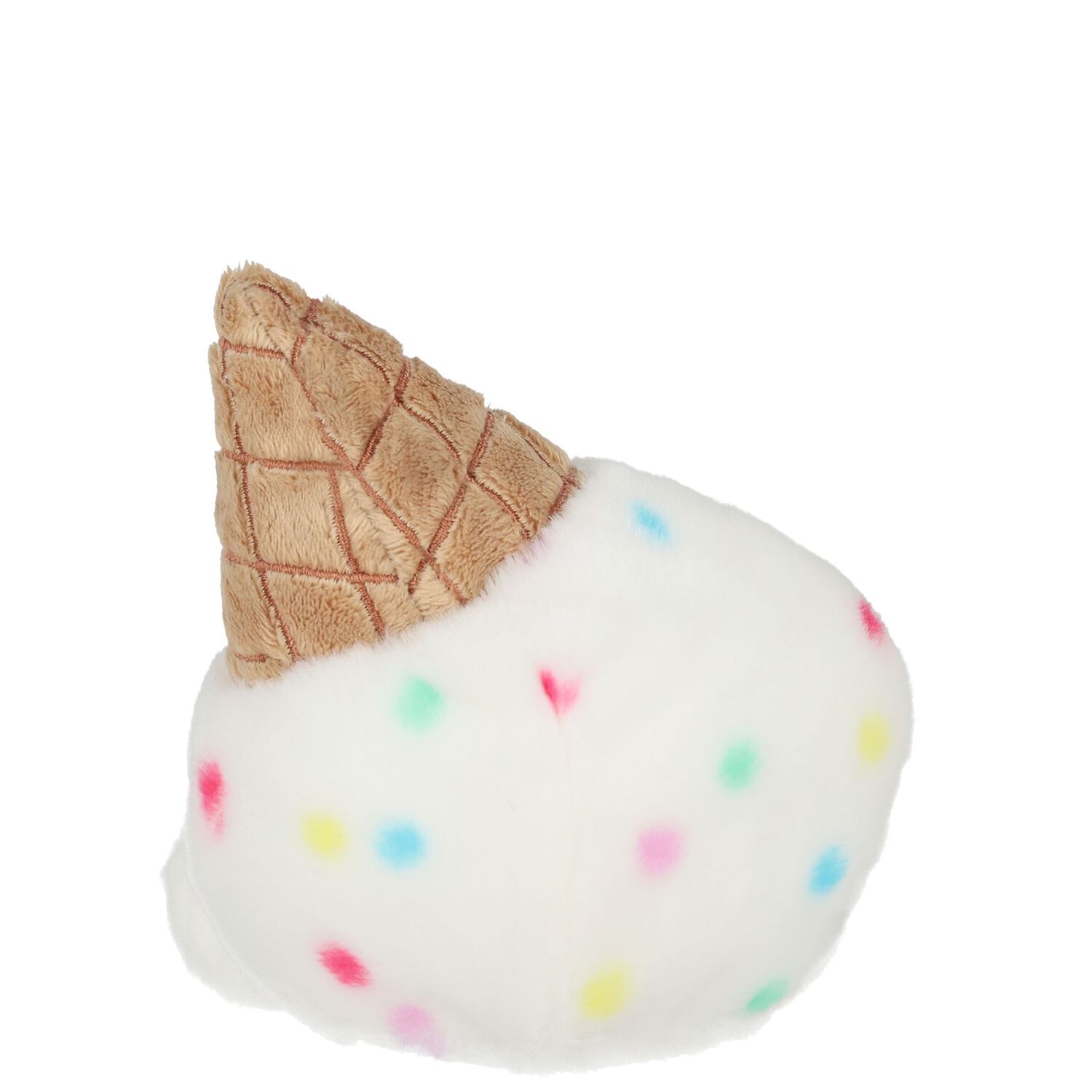 Palm Pals Ivory Sprinkle Ice Cream Soft Toy ( 13cm ), 1, hi-res