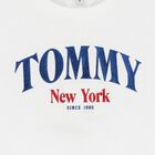 Girls White Logo T-Shirt, 2, hi-res