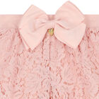Girls Pink Lace Shorts, 1, hi-res