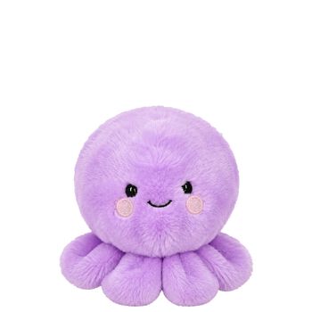 Palm Pals Purple Oliver Octopus Soft Toy ( 11cm )
