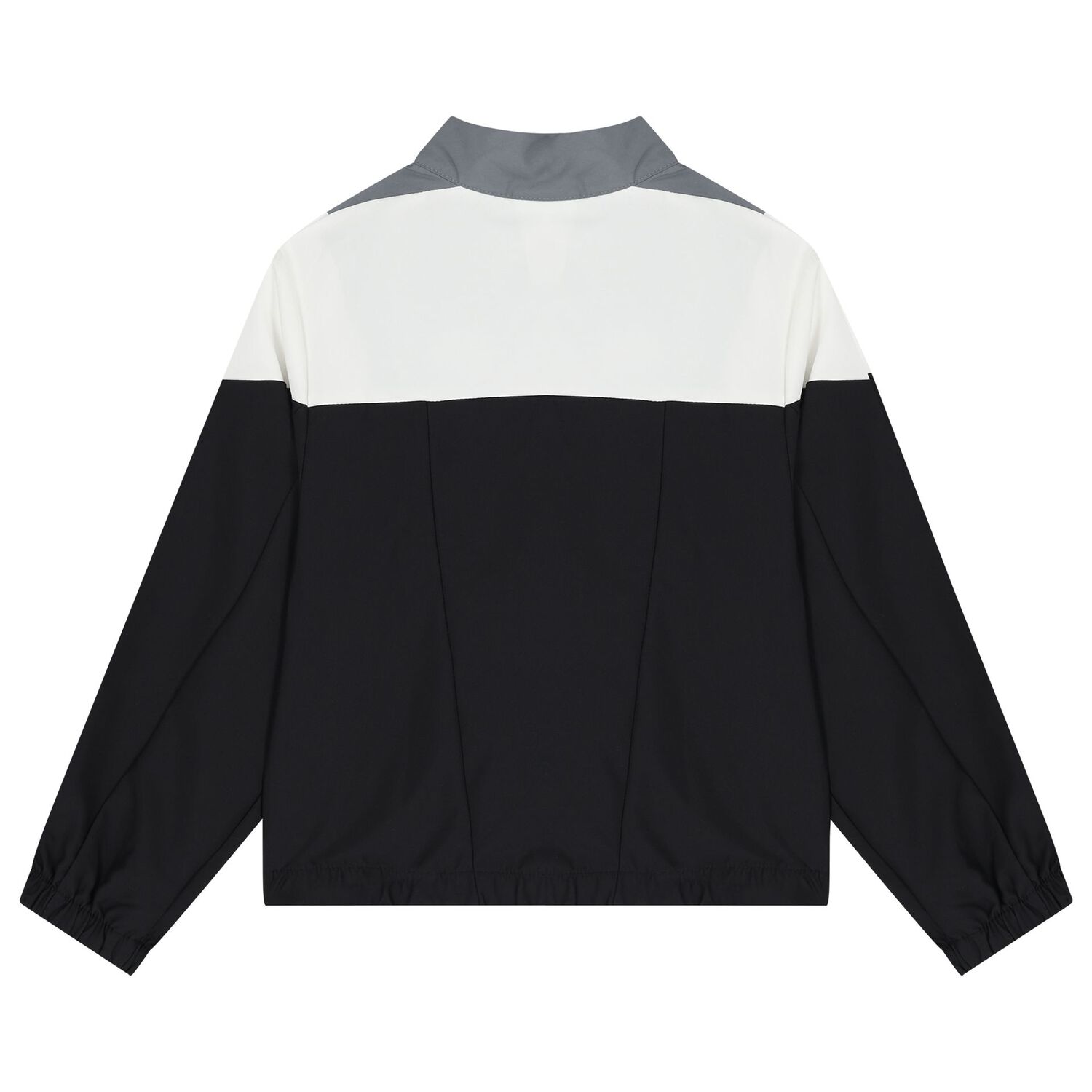 Boys Grey & Black Logo Tracksuit, 1, hi-res