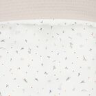 Ivory & Beige Floral Baby Nest, 1, hi-res