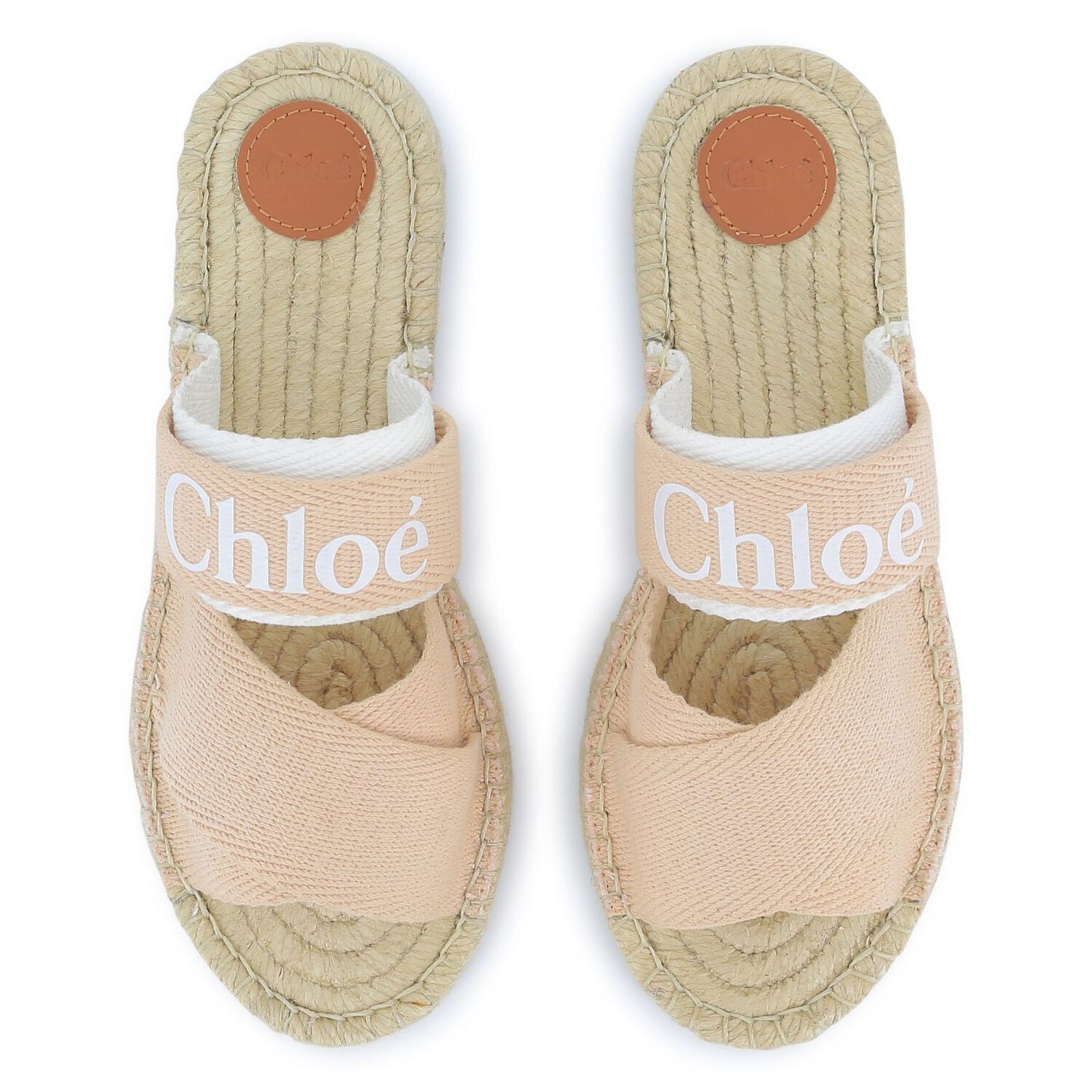 Girls Pink & Beige Logo Sliders, 1, hi-res image number null