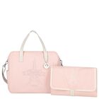 Pink Logo Eiffel Tower Baby Changing Bag, 1, hi-res