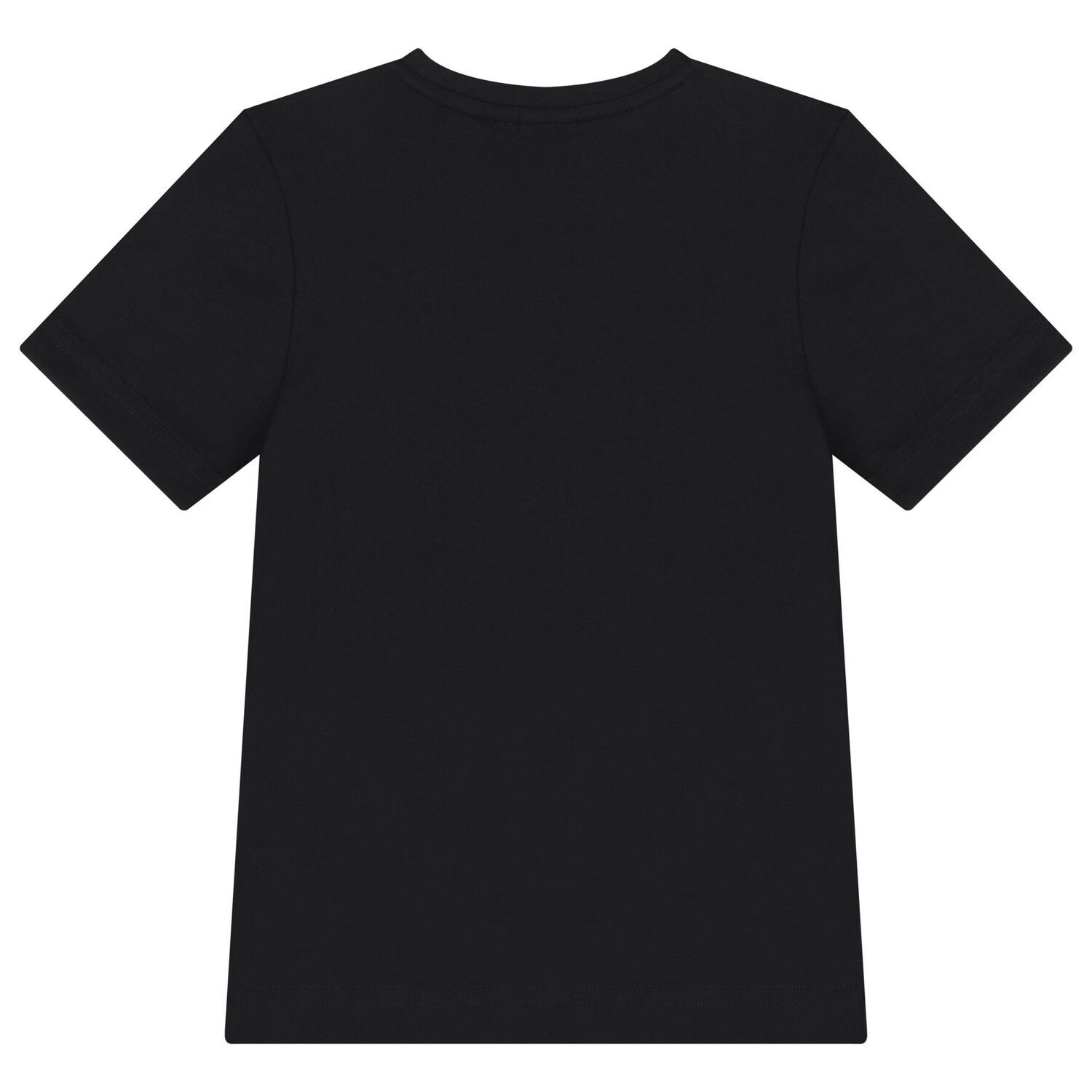 Boys Black Logo T-Shirt, 2, hi-res