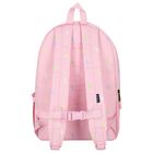 Girls Pink Canvas Pony Logo Backpack ( 44cm ), 1, hi-res
