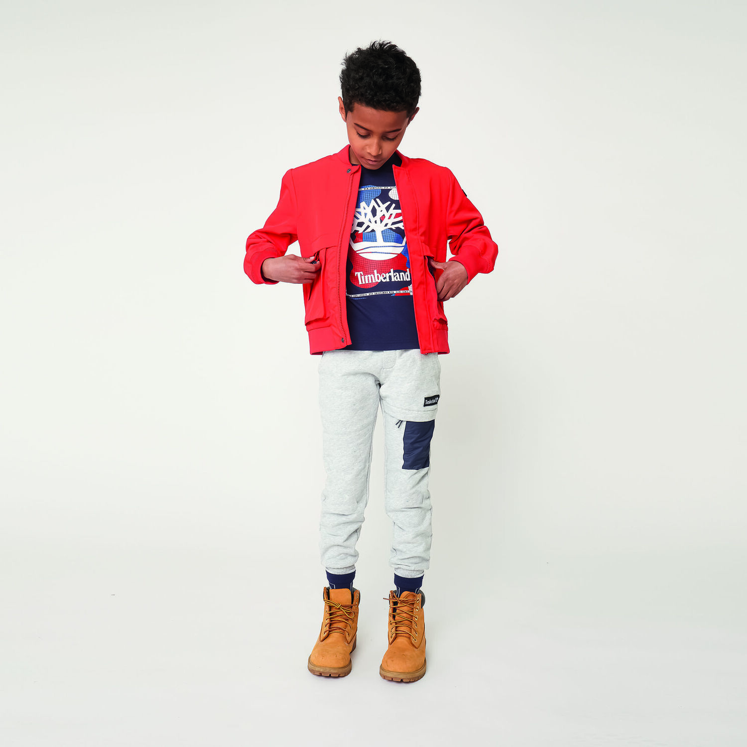 Boys Navy Logo T-Shirt, 2, hi-res image number null