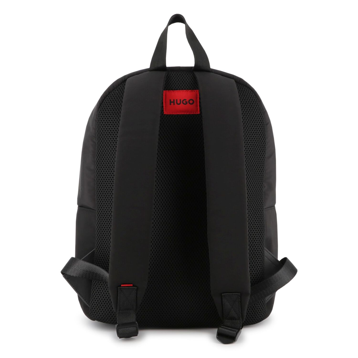 Black Logo Backpack, 1, hi-res