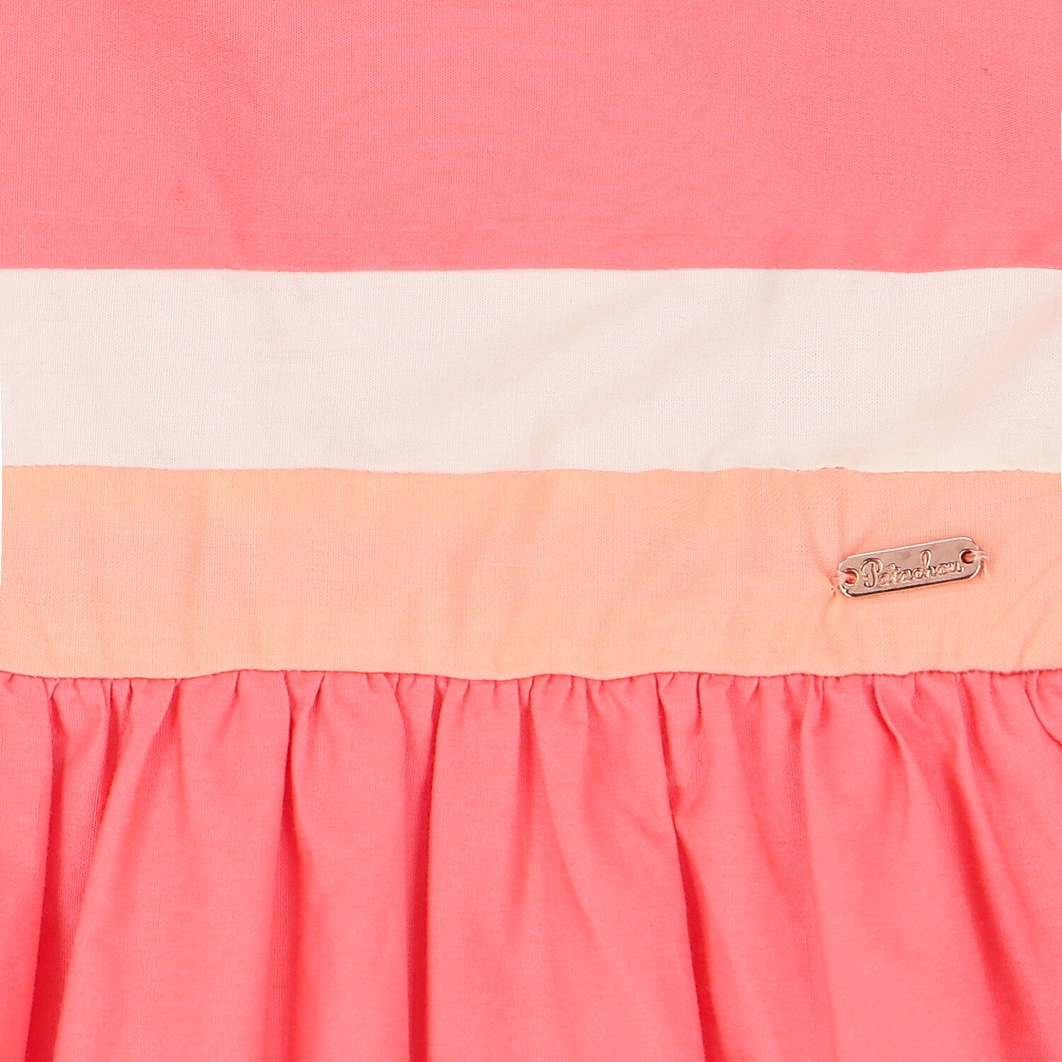 Girls Pink Flared Dress, 1, hi-res