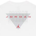Boys White Jordan Logo T-Shirt, 1, hi-res