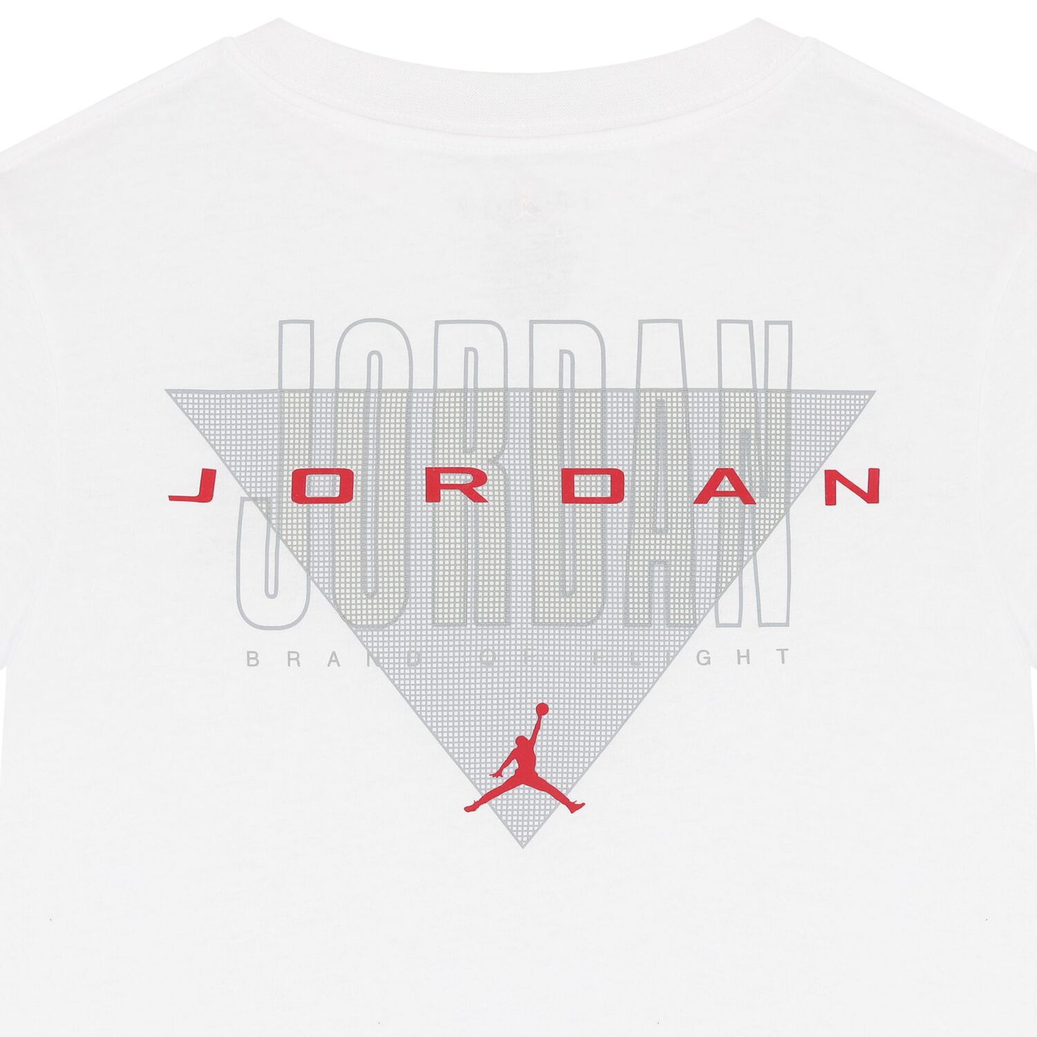 Boys White Jordan Logo T-Shirt, 1, hi-res