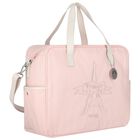 Pink Logo Eiffel Tower Baby Changing Bag, 1, hi-res