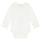 Baby Girls White & Pink Shorts Set, 1, hi-res