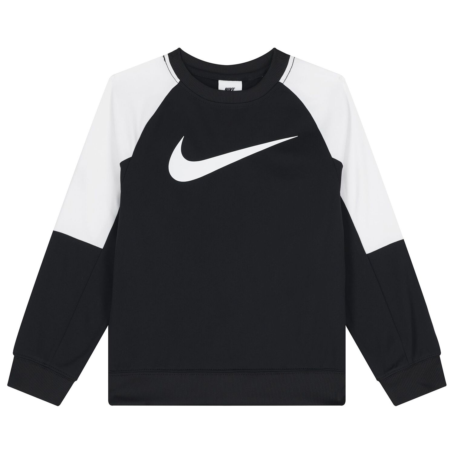 Boys Black Logo Tracksuit, 1, hi-res