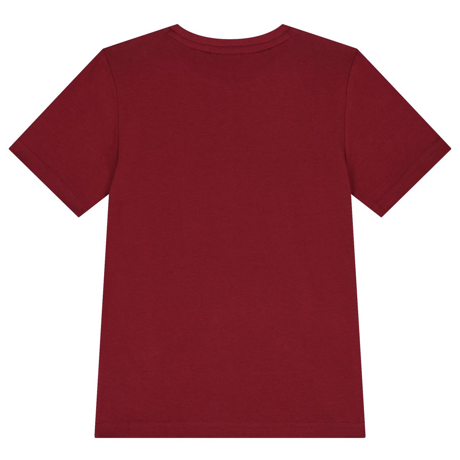 Boys Burgundy Logo T-Shirt, 3, hi-res image number null