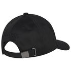 Boys Black Logo Cap, 1, hi-res