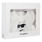 Girls White & Black Choupette Leggings Set, 1, hi-res