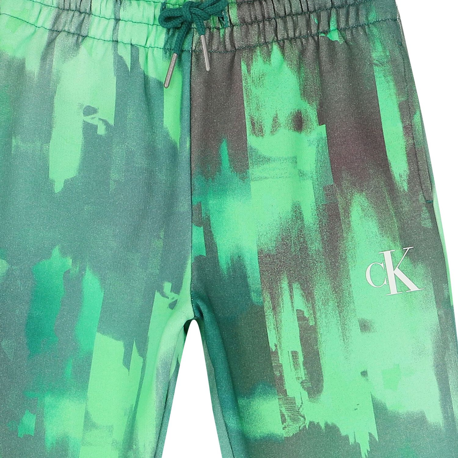 Boys Green Logo Joggers, 1, hi-res