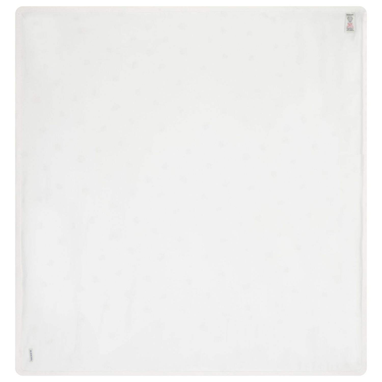 White Teddy Bear Baby Blanket, 1, hi-res