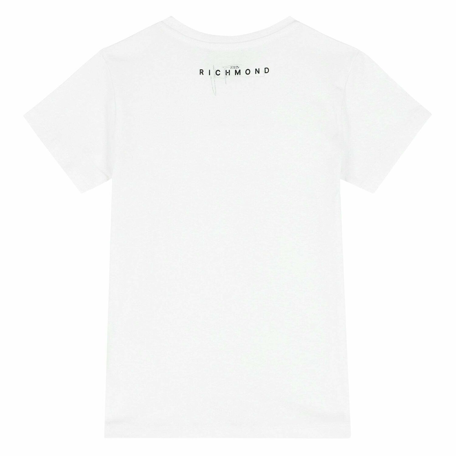 Boys White Logo T-Shirt, 2, hi-res