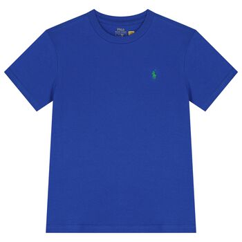 Boys Blue Logo T-Shirt