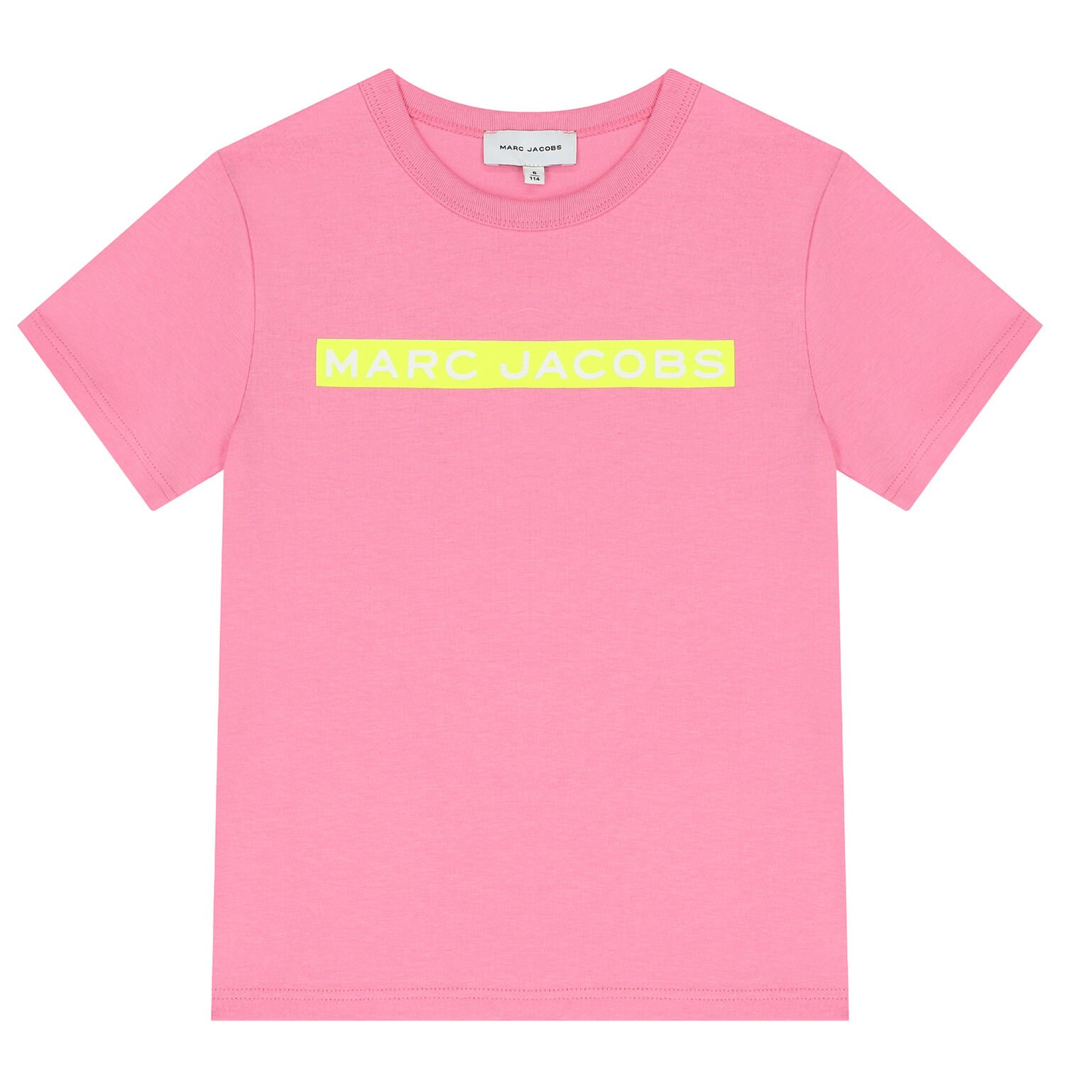 Girls Pink Logo T-Shirt, 2, hi-res