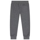 Boys Navy Blue & Grey Tracksuit Set ( 3 Piece ), 3, hi-res