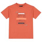 Boys Green, Orange & Black Shorts Set, 1, hi-res